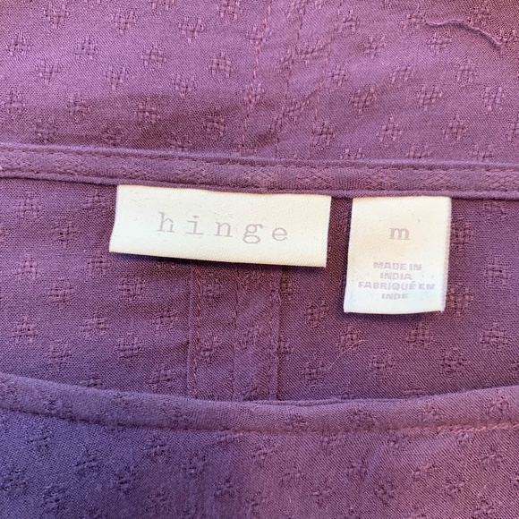 Purple Bell Sleeve blouse - Picture 3 of 3